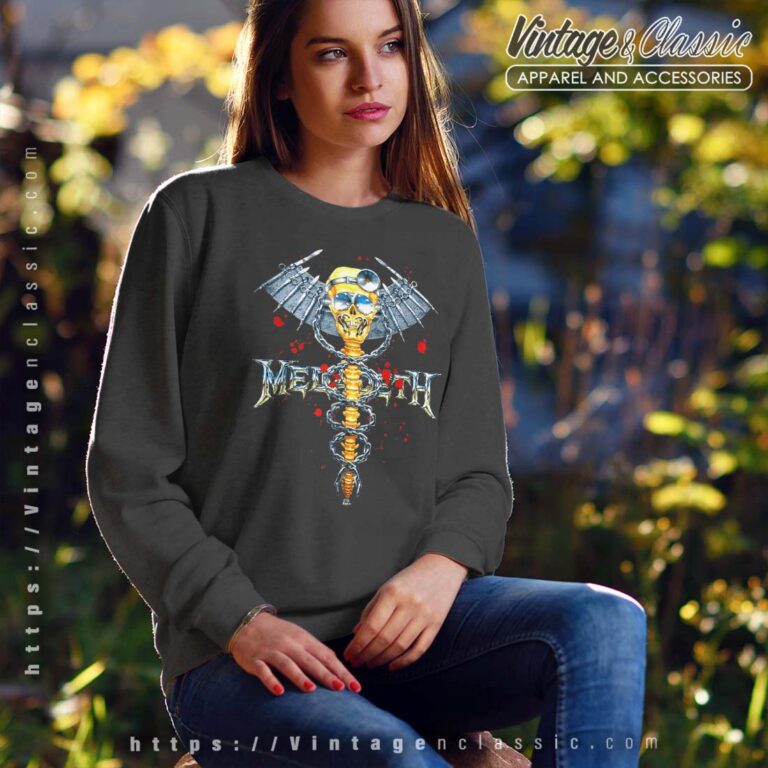 Megadeth Shirt Dr Vic Vintage Sweatshirt Megadeth Shirt Dr Vic Vintage Sweatshirt