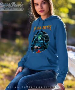 Megadeth Shirt General Vic Button Hoodie
