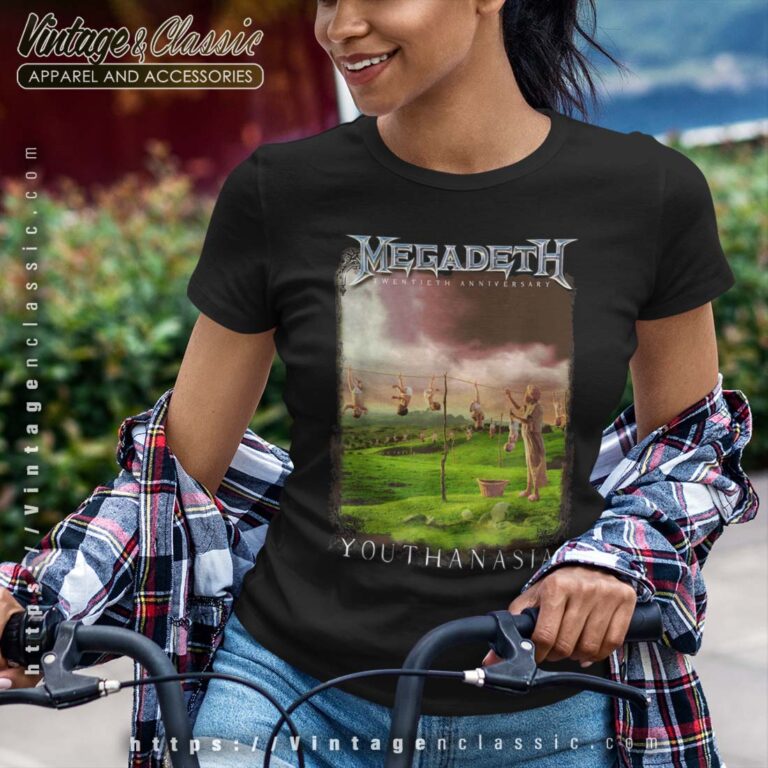 Megadeth Shirt Megadeth Youthanasia Tshirt Megadeth Shirt Megadeth Youthanasia Tshirt