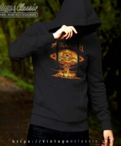Megadeth Shirt Mushroom Cloud Vic Glow Hoodie