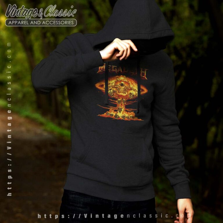 Megadeth Shirt Mushroom Cloud Vic Glow Hoodie Megadeth Shirt Mushroom Cloud Vic Glow Hoodie