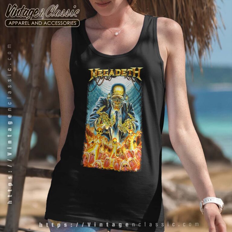Megadeth Shirt Nuke Kids Vic Tank top Megadeth Shirt Nuke Kids Vic Tank top