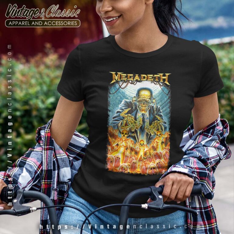 Megadeth Shirt Nuke Kids Vic Women T shirt Megadeth Shirt Nuke Kids Vic Women T shirt