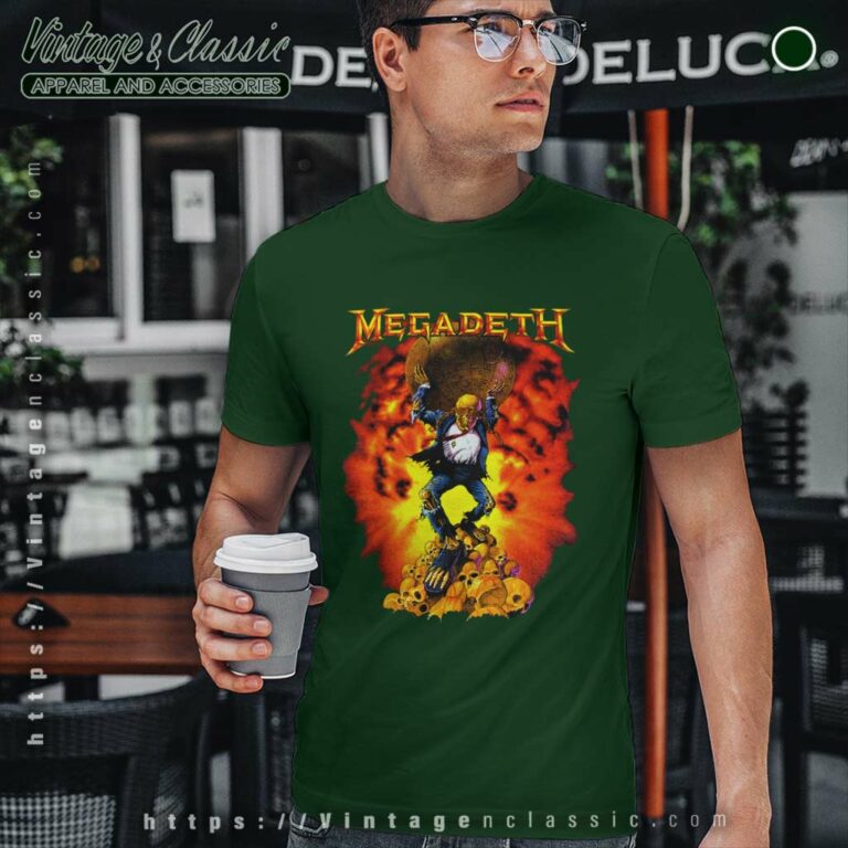 Megadeth Shirt Oxidation Of The Nations T Shirt Megadeth Shirt Oxidation Of The Nations T Shirt