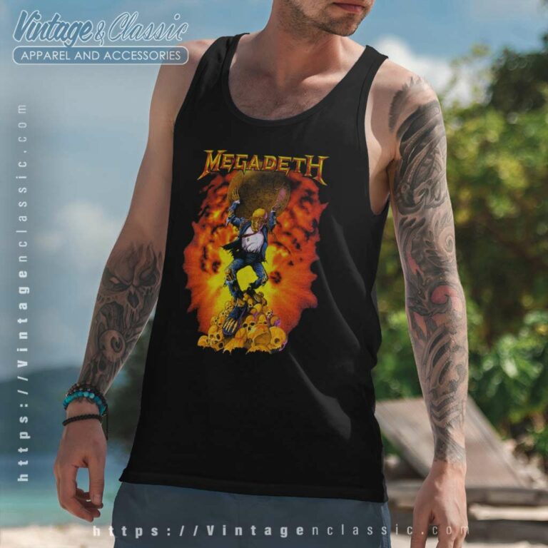 Megadeth Shirt Oxidation Of The Nations Tank Top Racerback Megadeth Shirt Oxidation Of The Nations Tank Top Racerback