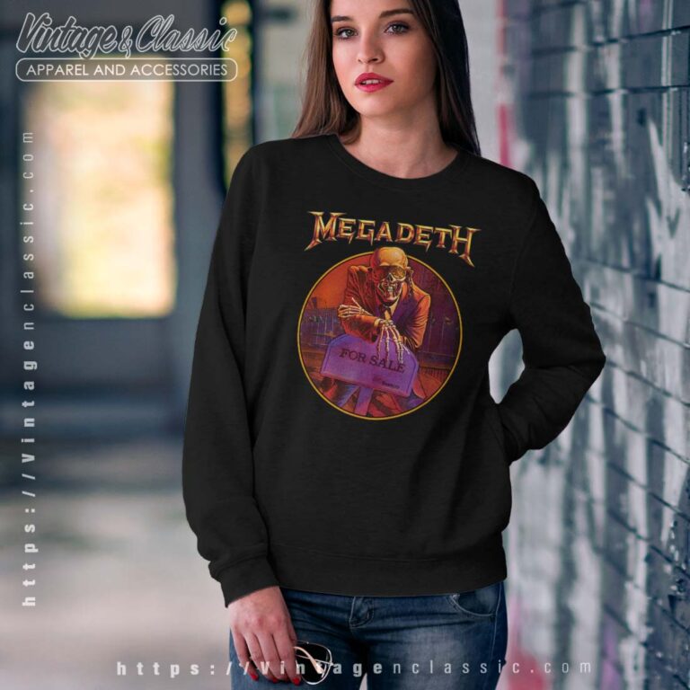 Megadeth Shirt Peace Sells Sweatshirt Megadeth Shirt Peace Sells Sweatshirt