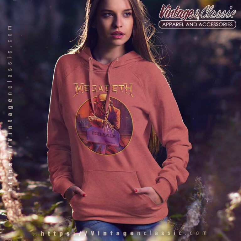 Megadeth Shirt Peace Sells women Hoodie Megadeth Shirt Peace Sells women Hoodie