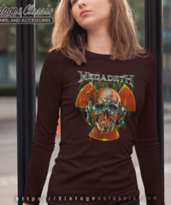 Megadeth Shirt Radiation Vic Long Sleeves