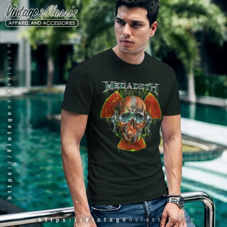 Megadeth Shirt Radiation Vic T shirt Megadeth Shirt Radiation Vic T shirt