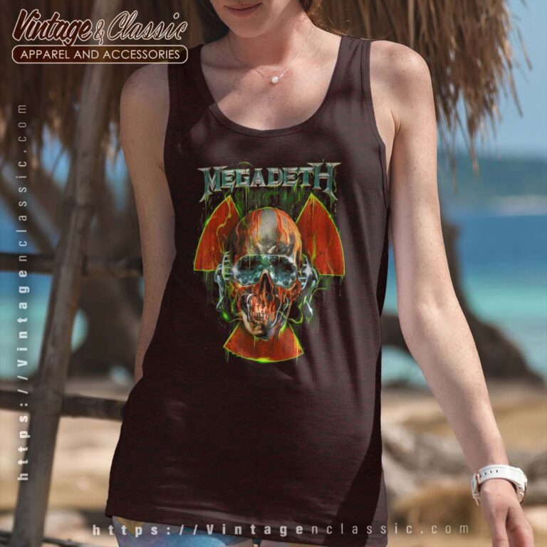 Megadeth Shirt Radiation Vic Tanktop Megadeth Shirt Radiation Vic Tanktop