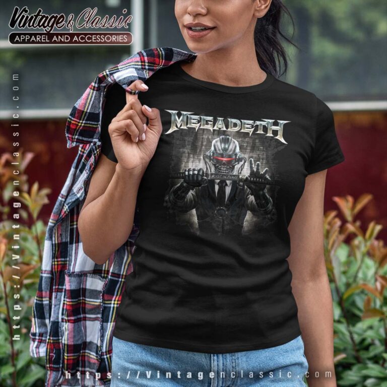 Megadeth Shirt Rust In Peace Sword Women Tshirt Megadeth Shirt Rust In Peace Sword Women Tshirt
