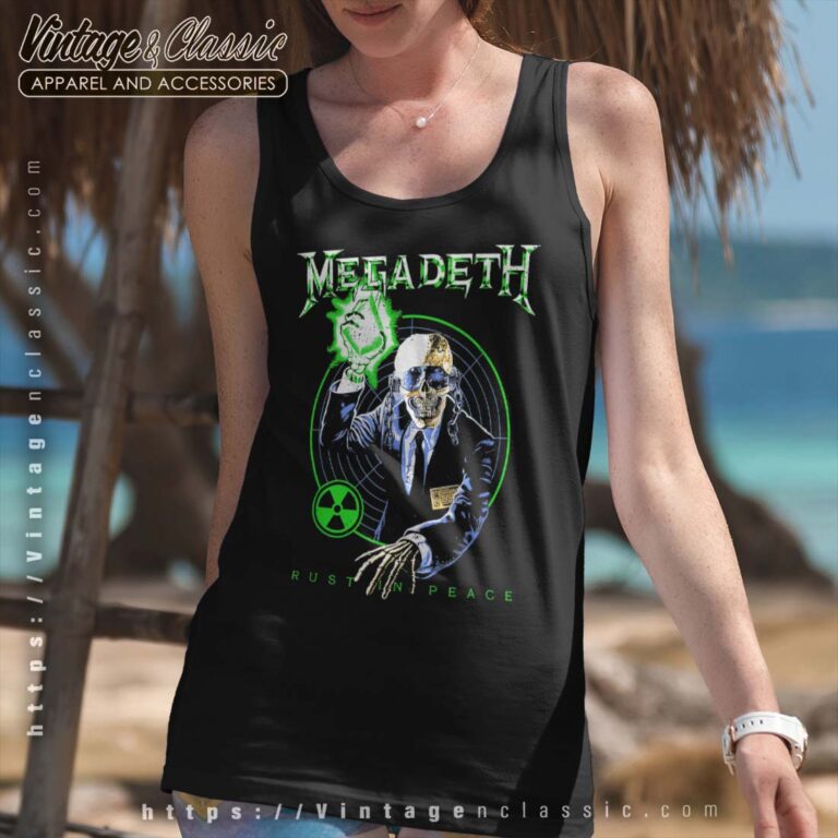 Megadeth Shirt Rust in Peace Anniversary Tanktop Megadeth Shirt Rust in Peace Anniversary Tanktop