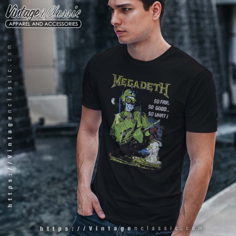 Megadeth Shirt So Far So Good So What Explosion T shirt Megadeth Shirt So Far So Good So What Explosion T shirt