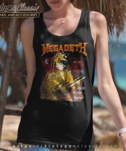 Megadeth Shirt So Far So Good So What Triangle tanktop