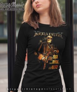 Megadeth Shirt The Sick The Dying…and The Dead Album Long Sleeves