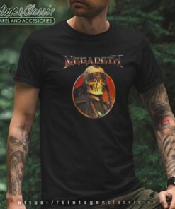 Megadeth Shirt The Sick The Dying…and The Dead Circle Vic Shirt