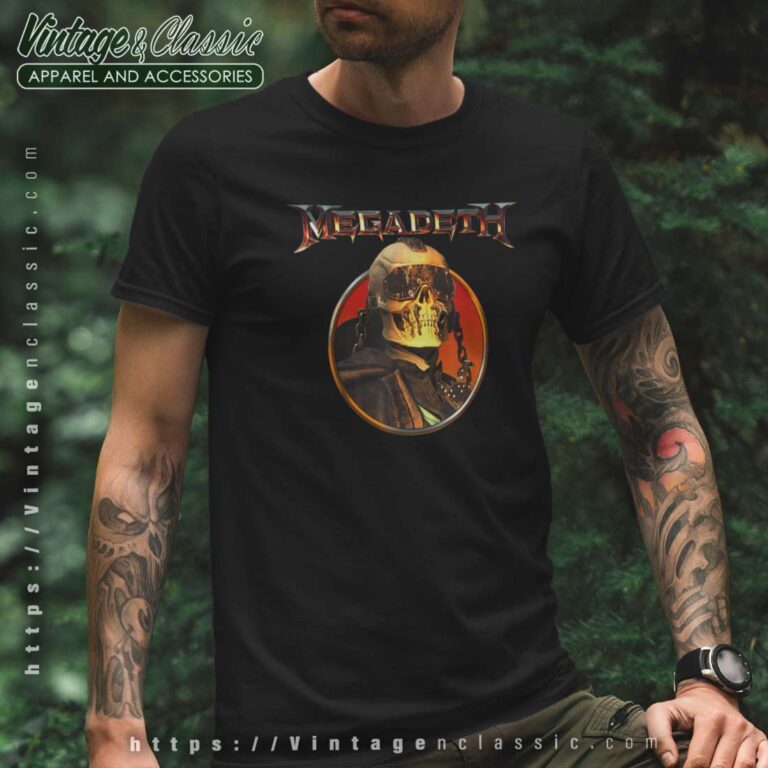 Megadeth Shirt The Sick The Dying…and The Dead Circle Vic Shirt Megadeth Shirt The Sick The Dying…and The Dead Circle Vic Shirt
