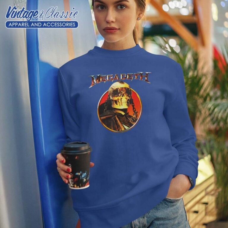Megadeth Shirt The Sick The Dying…and The Dead Circle Vic Sweatshirt Megadeth Shirt The Sick The Dying…and The Dead Circle Vic Sweatshirt