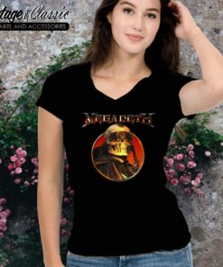 Megadeth Shirt The Sick The Dying…and The Dead Circle Vic Vneck