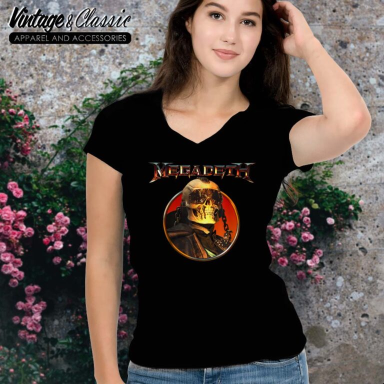 Megadeth Shirt The Sick The Dying…and The Dead Circle Vic Vneck Megadeth Shirt The Sick The Dying…and The Dead Circle Vic Vneck