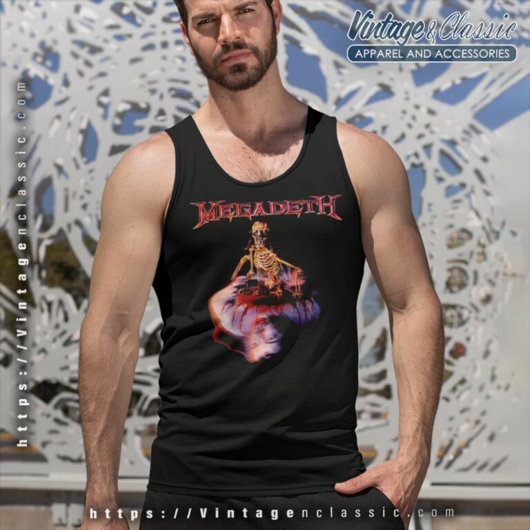 Megadeth Shirt The World Needs A Hero Tank Top Racerback Megadeth Shirt The World Needs A Hero Tank Top Racerback
