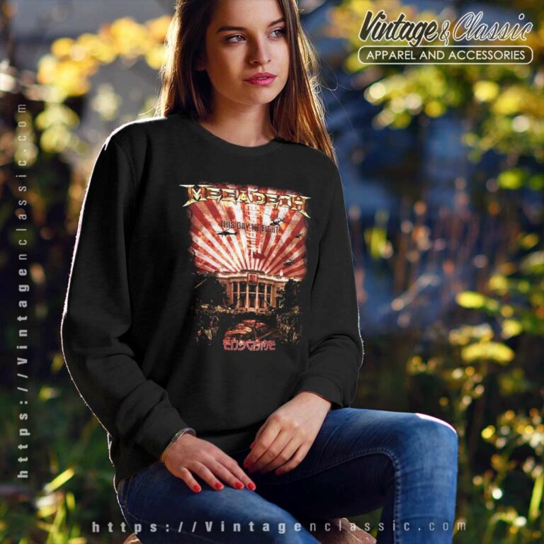 Megadeth Shirt This Day We Fight Sweatshirt Megadeth Shirt This Day We Fight Sweatshirt