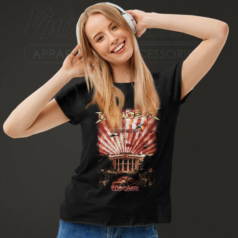 Megadeth Shirt This Day We Fight Women TShirt Megadeth Shirt This Day We Fight Women TShirt
