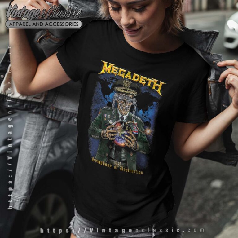 Megadeth Shirt Vic Earth Bomb Women Tshirt Megadeth Shirt Vic Earth Bomb Women Tshirt