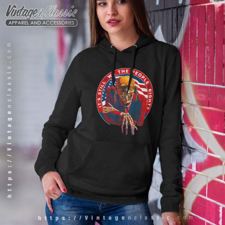 Megadeth Shirt Vic For President women Hoodie Megadeth Shirt Vic For President women Hoodie