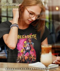 Megadeth Shirt Vic Goes To Hell Women TShirt