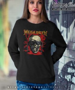 Megadeth Shirt Vic Sketch Vintage Sweatshirt