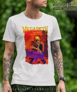 Megadeth Skull Peace Sells T Shirt