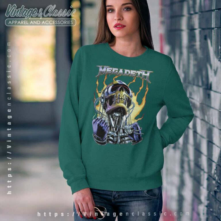 Megadeth Streetwear Random Sweatshirt Megadeth Streetwear Random Sweatshirt