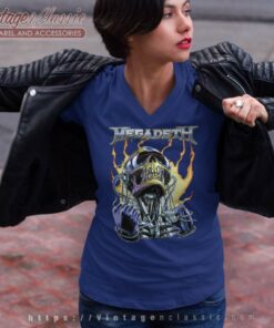 Megadeth Streetwear Random V Neck TShirt