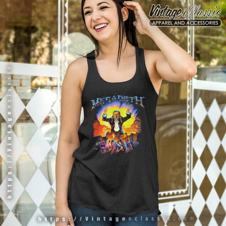 Megadeth Symphony Of Destruction Tank Top Racerback Megadeth Symphony Of Destruction Tank Top Racerback
