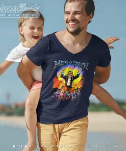 Megadeth Symphony Of Destruction V Neck TShirt