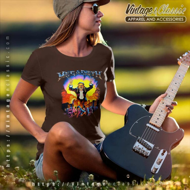 Megadeth Symphony Of Destruction Women TShirt Megadeth Symphony Of Destruction Women TShirt