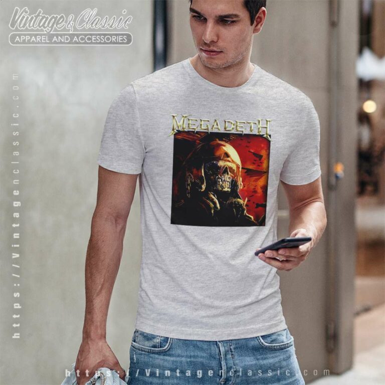 Megadeth Tour 2021 T Shirt Megadeth Tour 2021 T Shirt