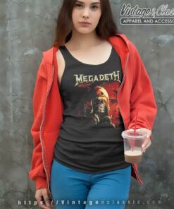 Megadeth Tour 2021 Tank Top Racerback