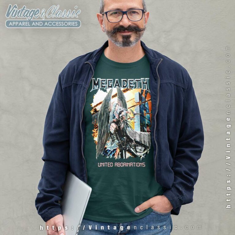 Megadeth United Abominations Long Sleeve Tee Megadeth United Abominations Long Sleeve Tee