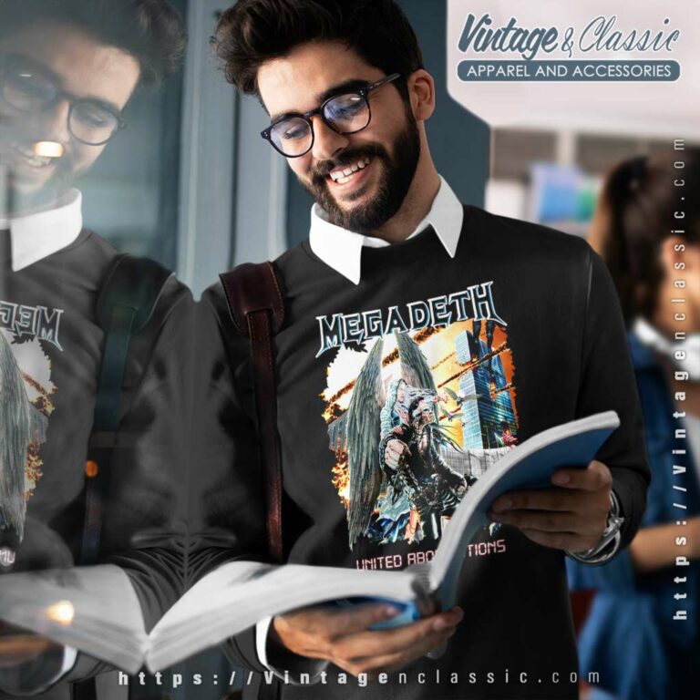 Megadeth United Abominations Sweatshirt Megadeth United Abominations Sweatshirt