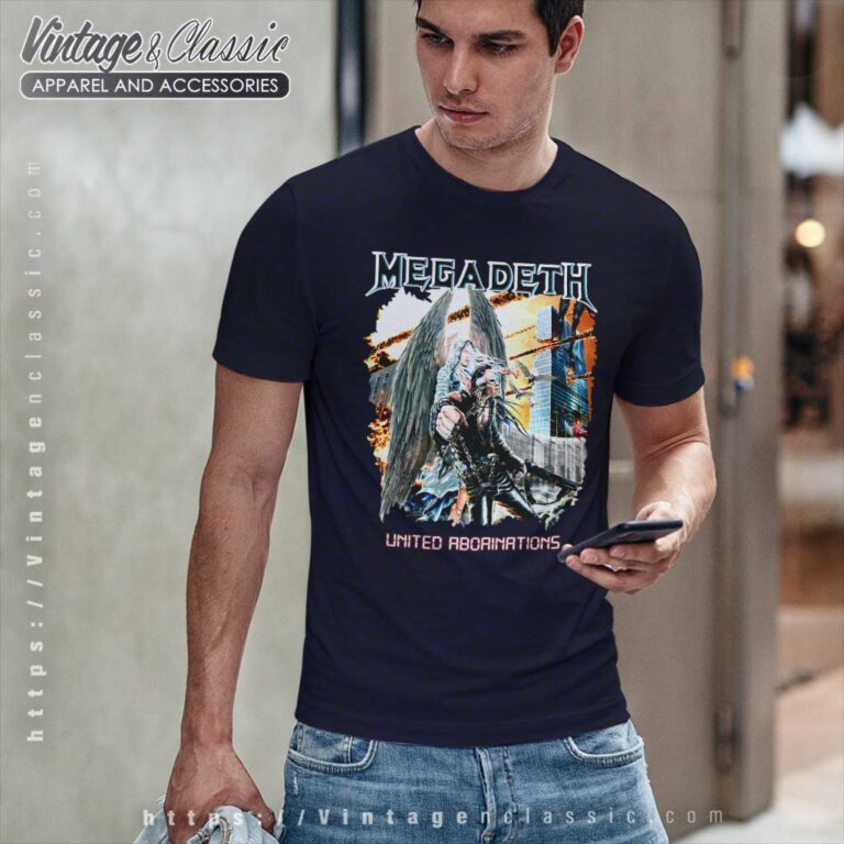 Megadeth United Abominations T Shirt Megadeth United Abominations T Shirt