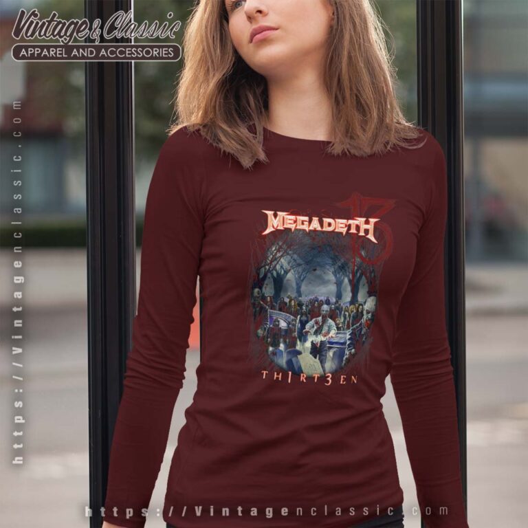 Megadeth Zombie 13 Longsleeves Megadeth Zombie 13 Longsleeves