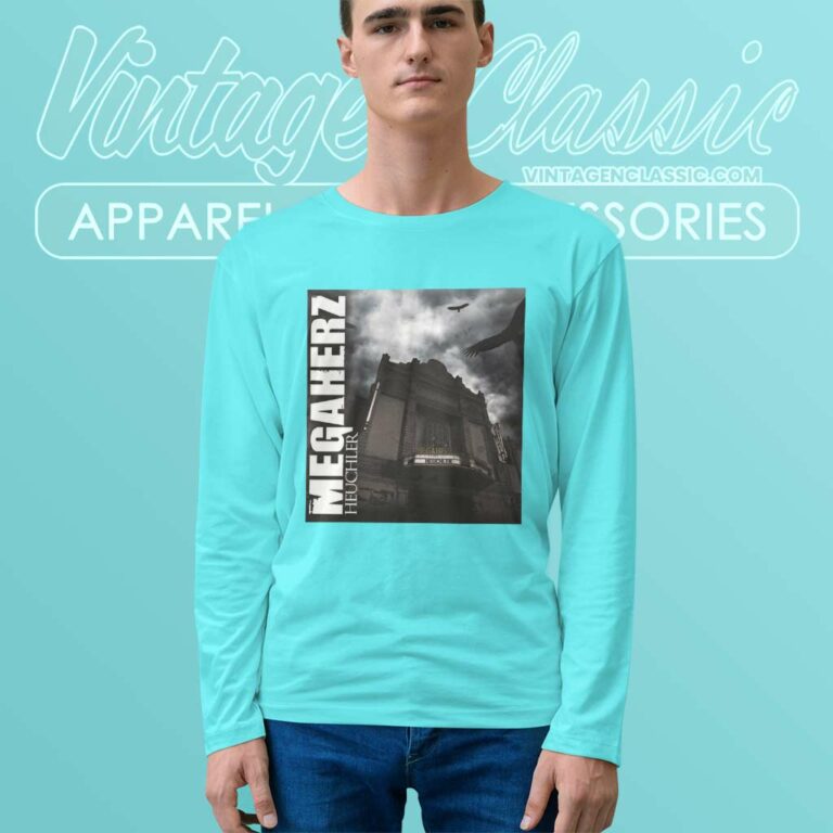Megaherz Shirt Heuchler Album Cover Long Sleeve Tee Megaherz Shirt Heuchler Album Cover Long Sleeve Tee