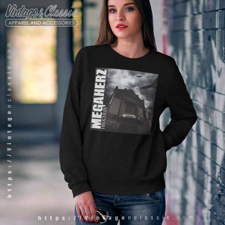 Megaherz Shirt Heuchler Album Cover Sweatshirt Megaherz Shirt Heuchler Album Cover Sweatshirt