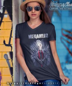 Megaherz Shirt In Teufels Namen V Neck TShirt
