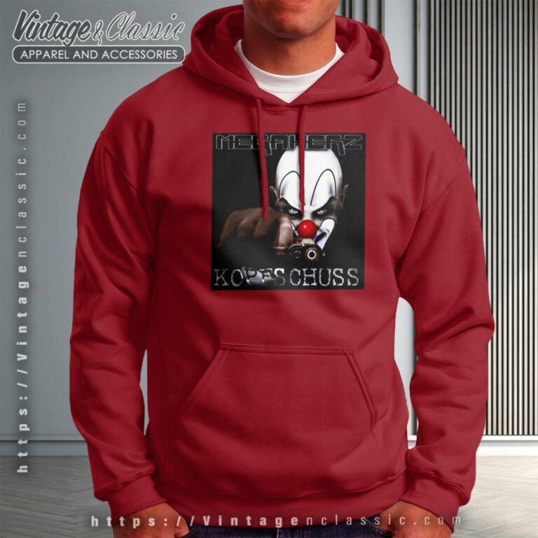 Megaherz Shirt Kopfschuss Album Cover Hoodie Megaherz Shirt Kopfschuss Album Cover Hoodie