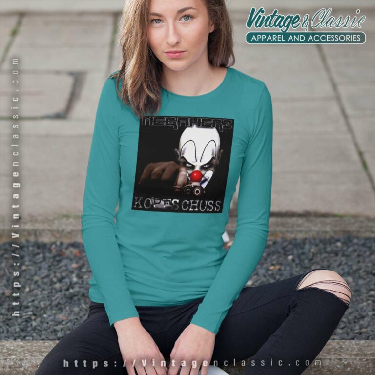 Megaherz Shirt Kopfschuss Album Cover Long Sleeve Tee Megaherz Shirt Kopfschuss Album Cover Long Sleeve Tee