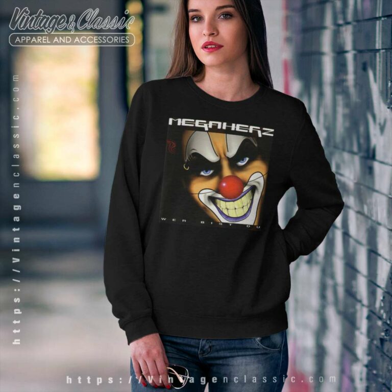 Megaherz Shirt Wer Bist Du Sweatshirt Megaherz Shirt Wer Bist Du Sweatshirt
