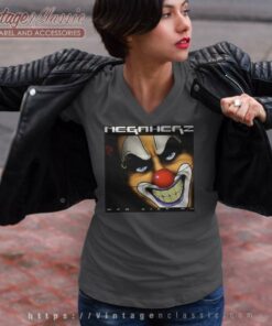Megaherz Shirt Wer Bist Du V Neck TShirt